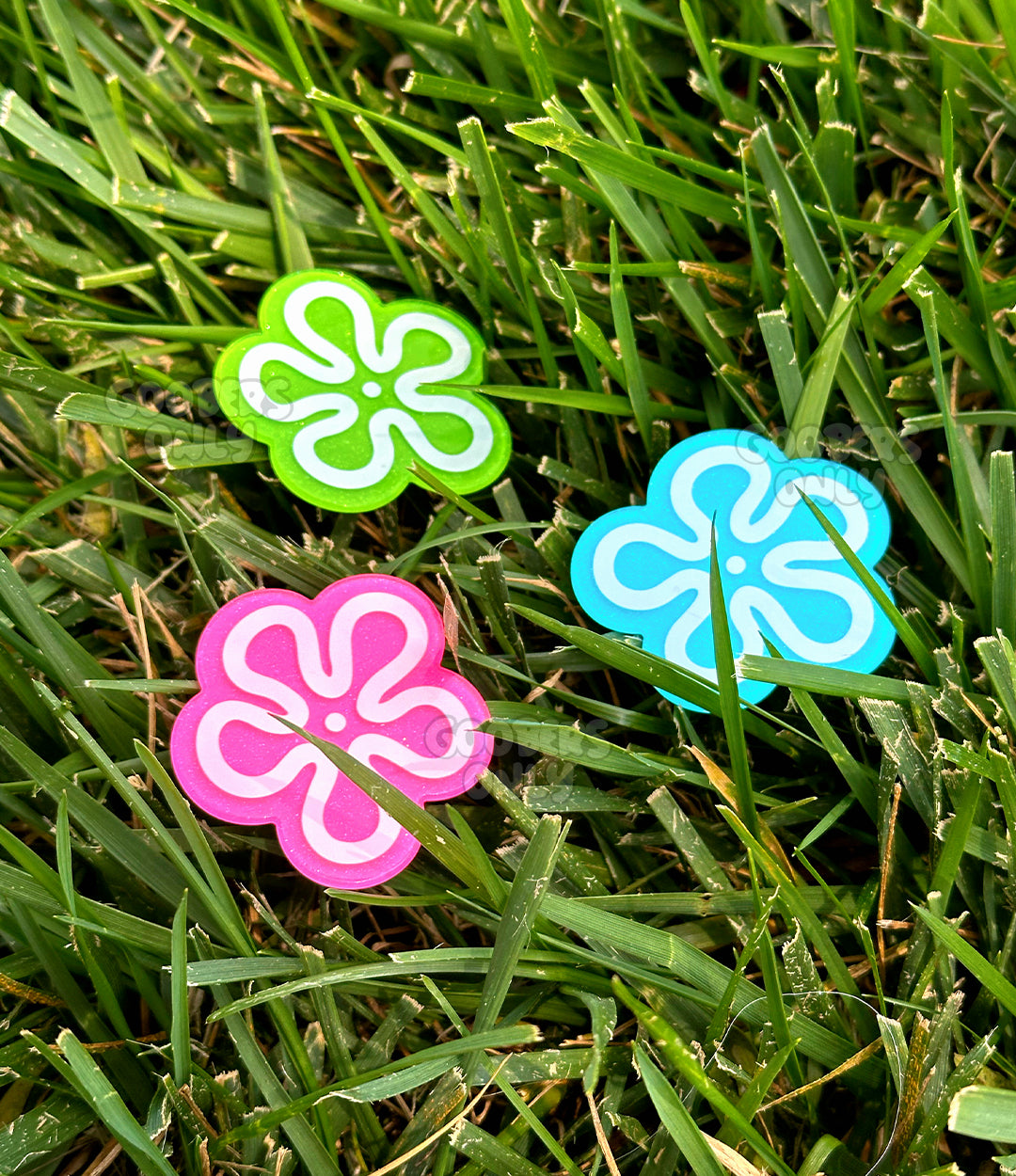 Flower Hair Clips