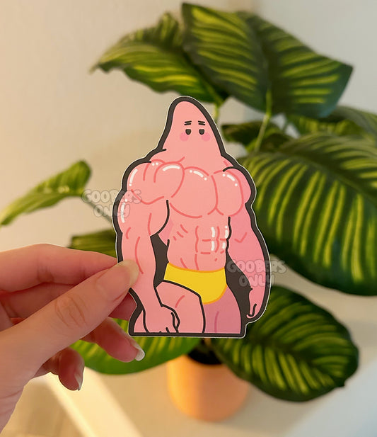 Buff Pat Sticker