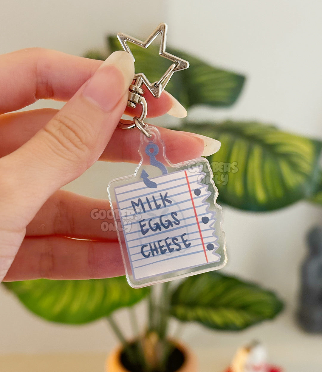Floating Grocery List Keychain ✨