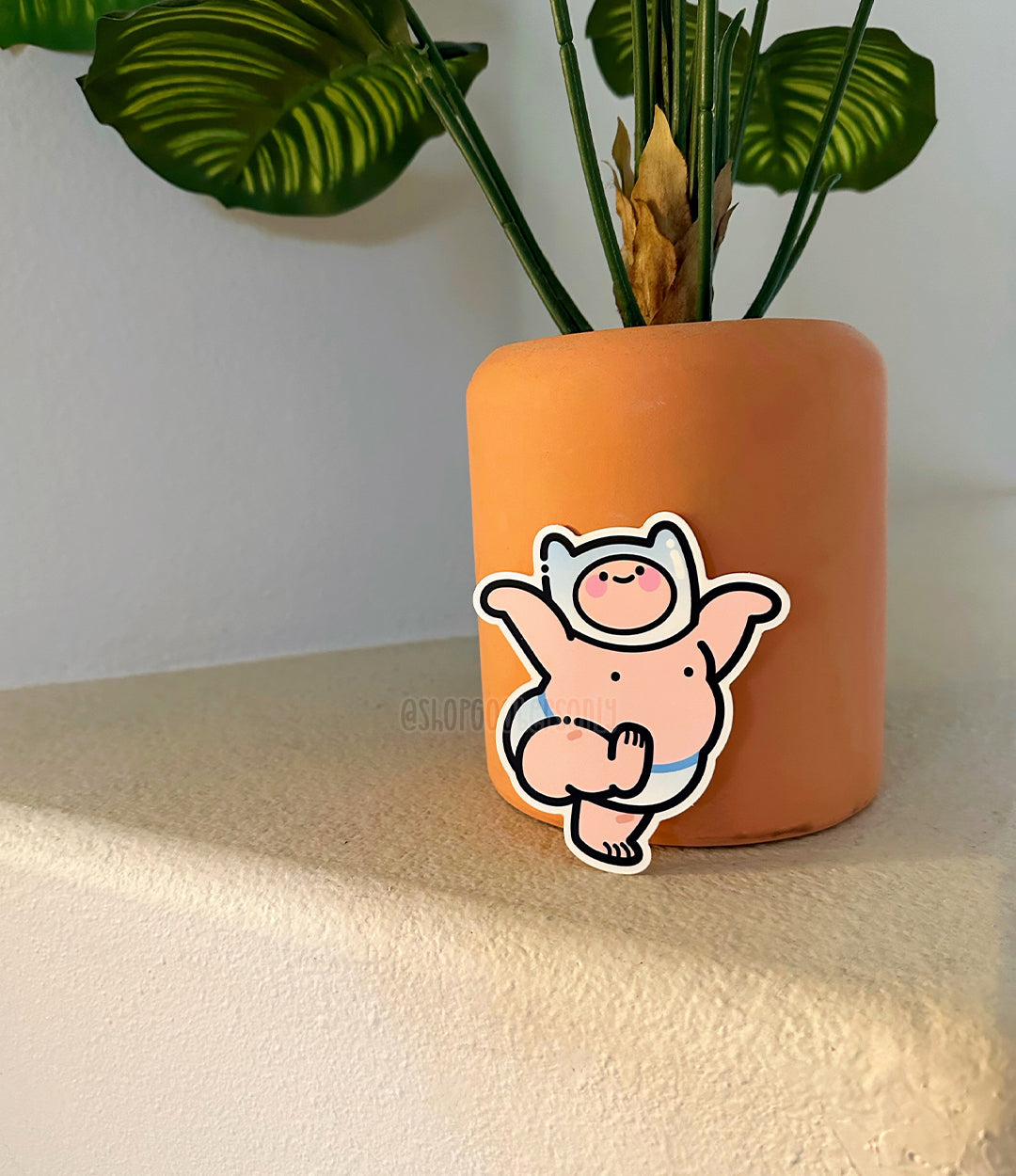 Buff Baby Sticker