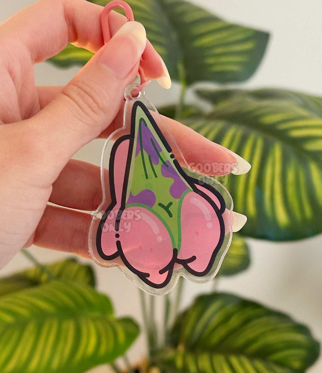 Pat Wedgie Booty Keychain