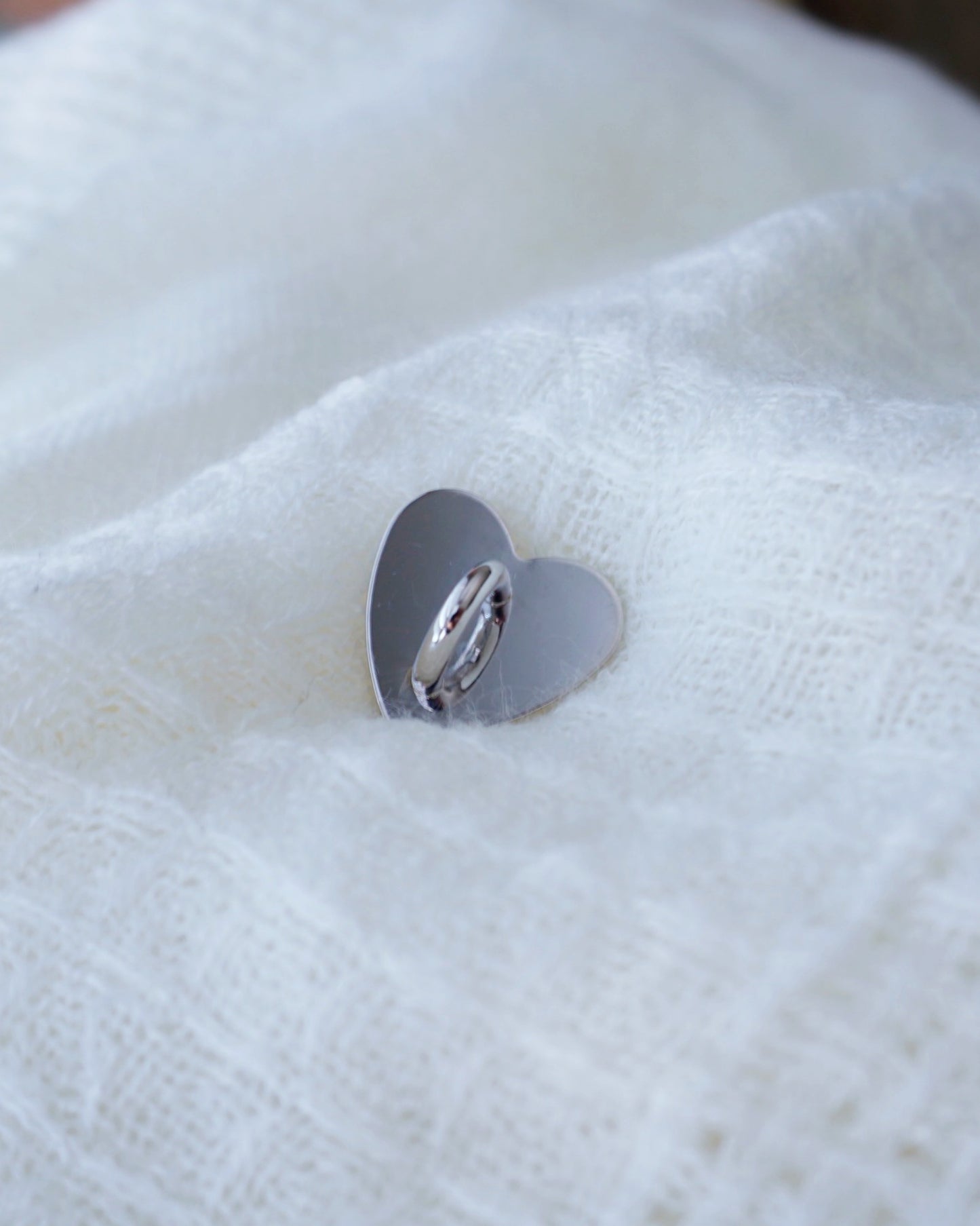 Heart Phone Hook Charm