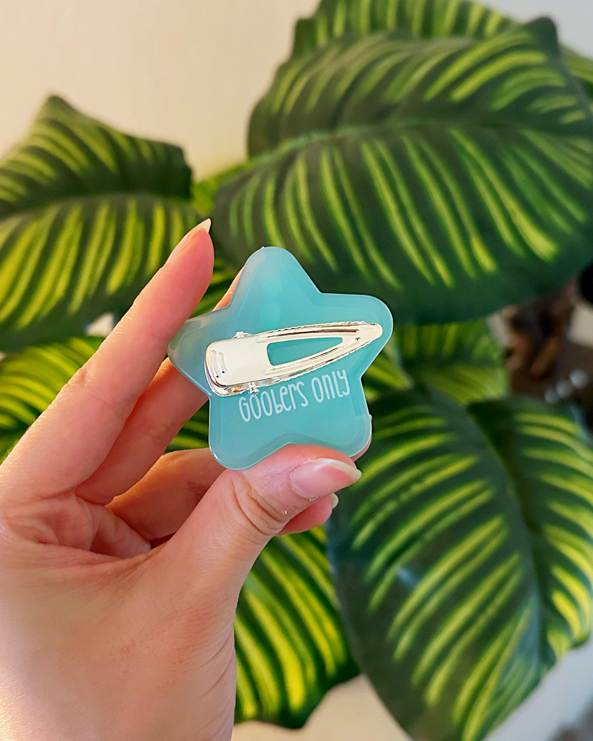 Star Hair Clip Blue