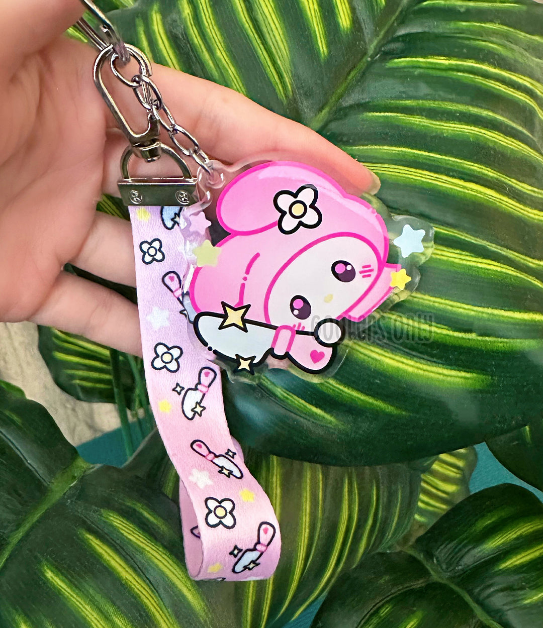 Smol But Will Cut U Lanyard Keychain