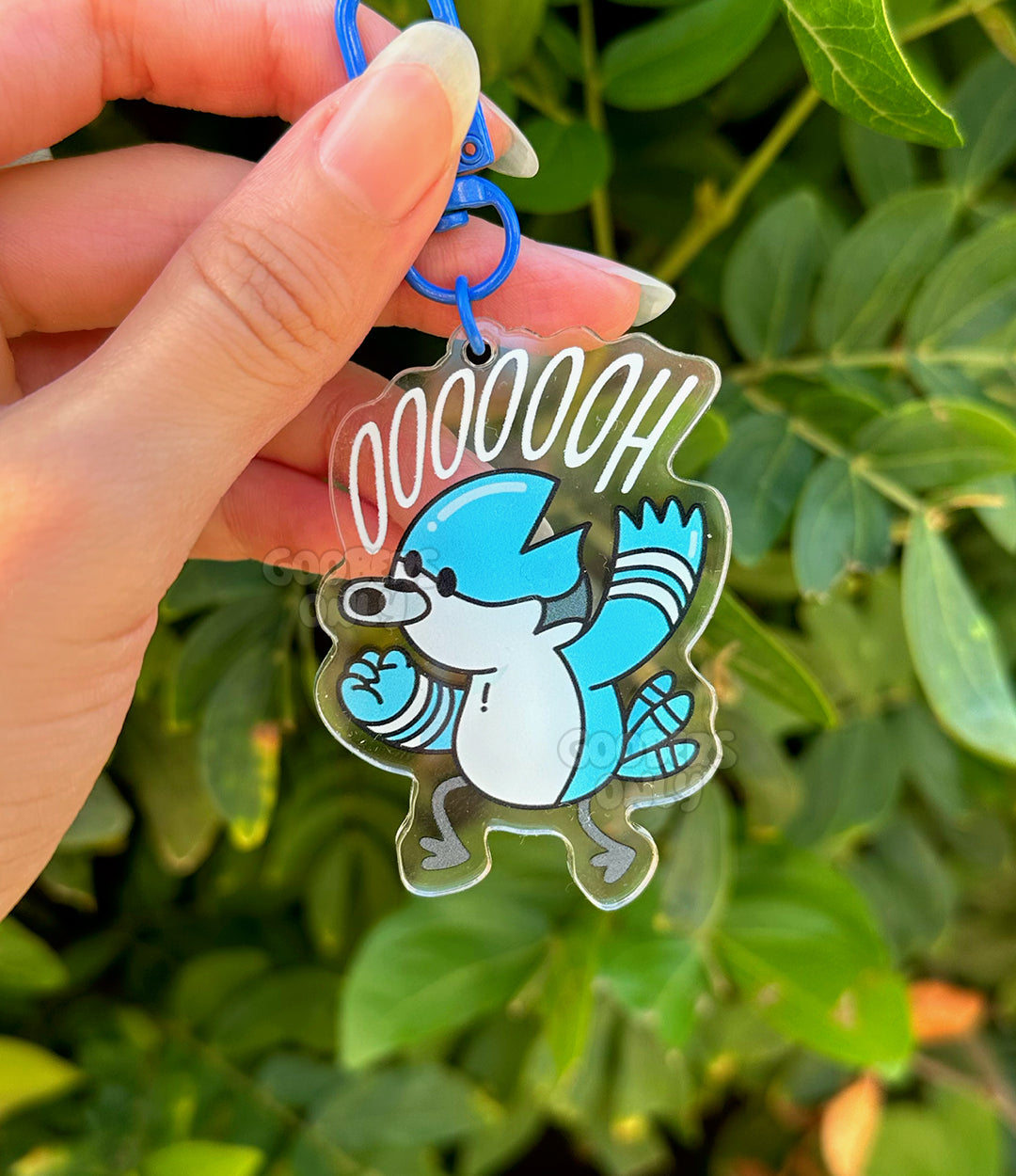 Hype Besties Holo Acrylic Keychains