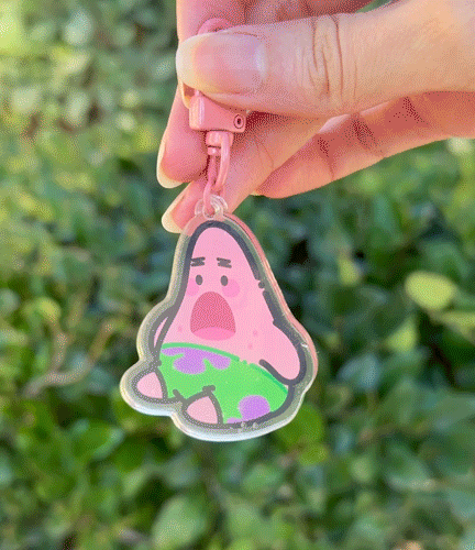 Shook Pat Keychain