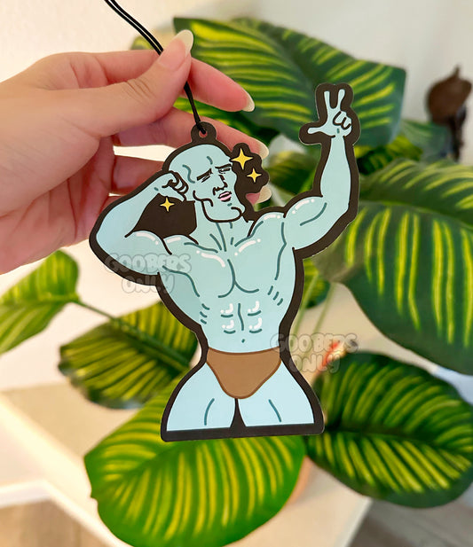 Buff Squid Air Freshener