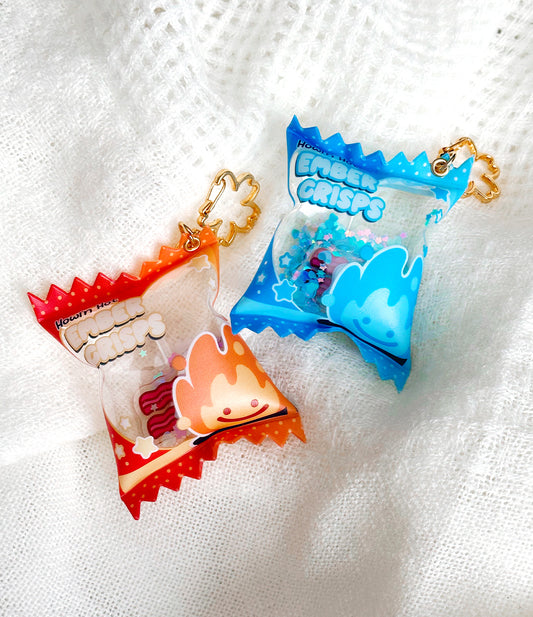 Howl'n Ember Crisps keychains!