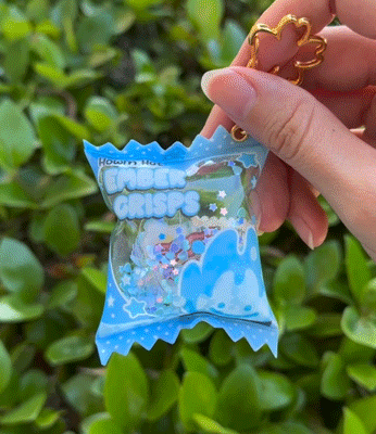 Howl'n Ember Crisps keychains!