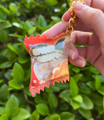 Howl'n Ember Crisps keychains!