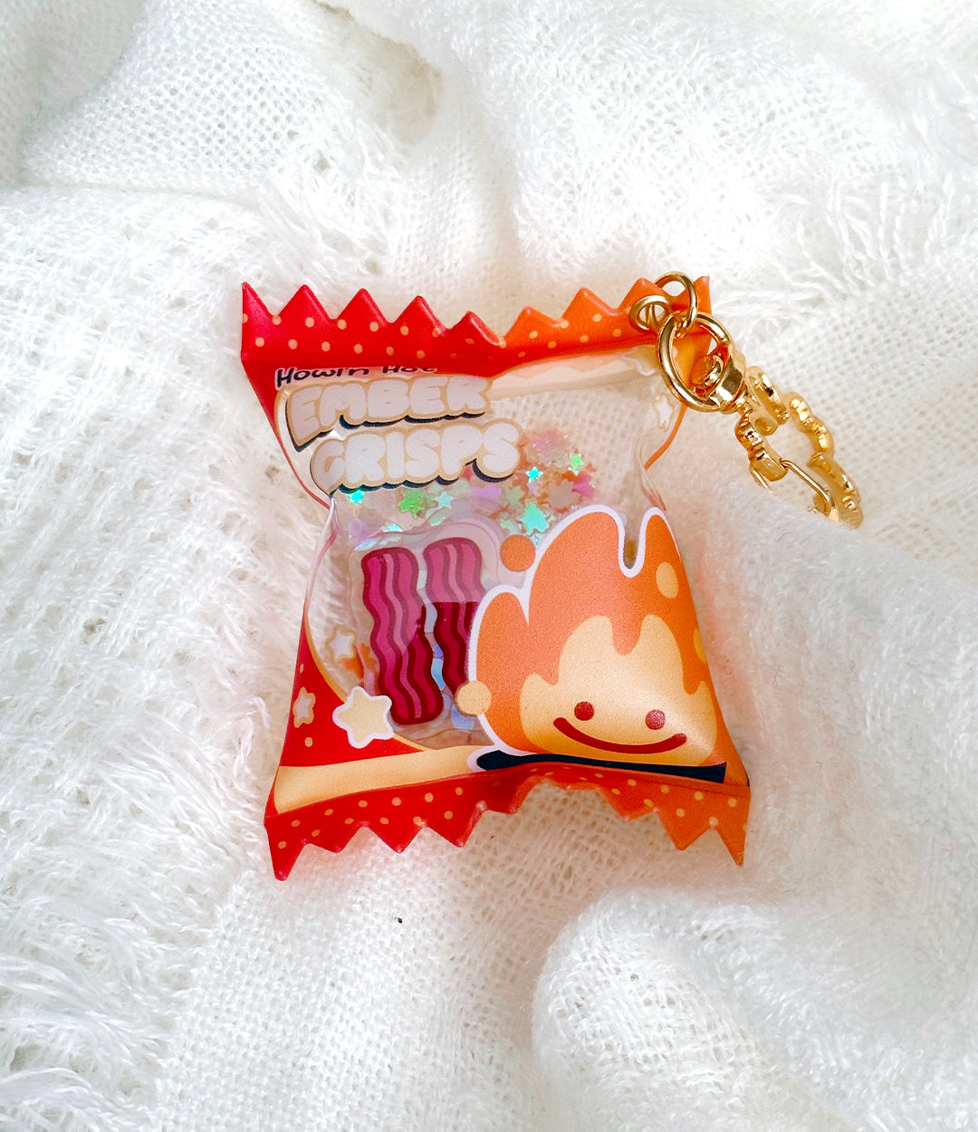 Howl'n Ember Crisps keychains!