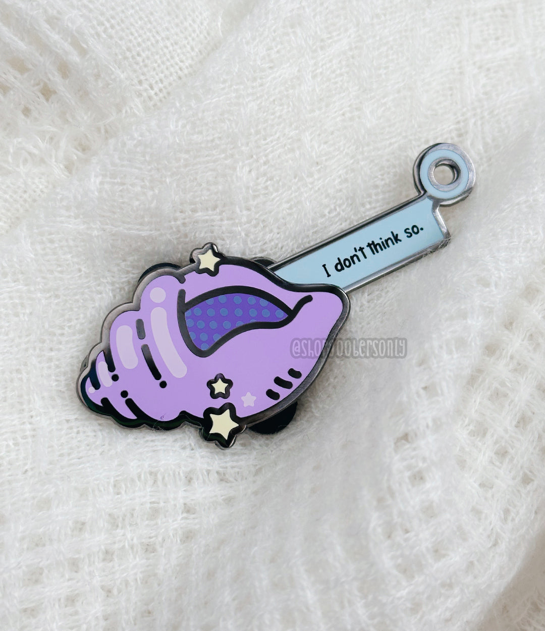 Fortune Conch Enamel Pin ✨