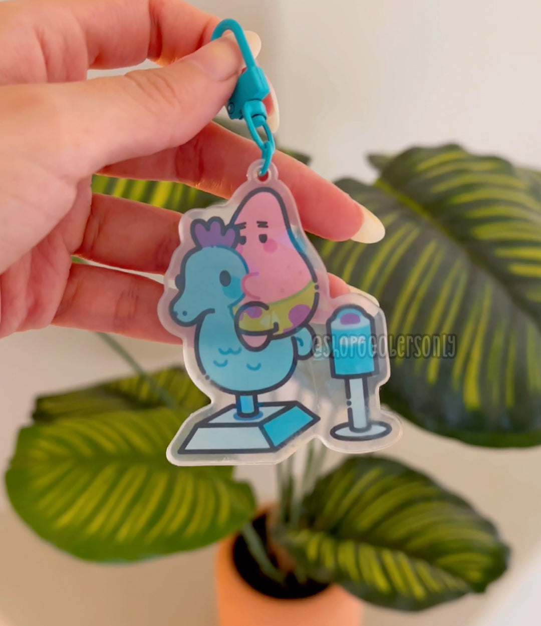 No Thoughts Keychain
