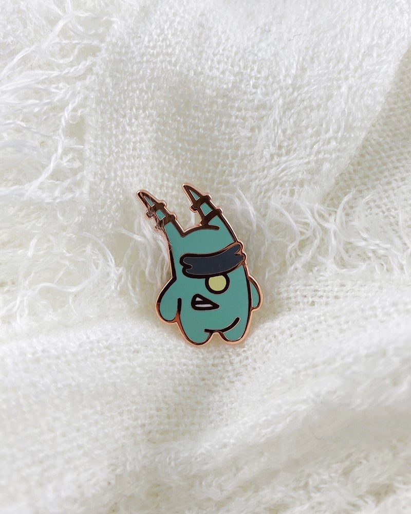 Kawaii Green Sea Critter