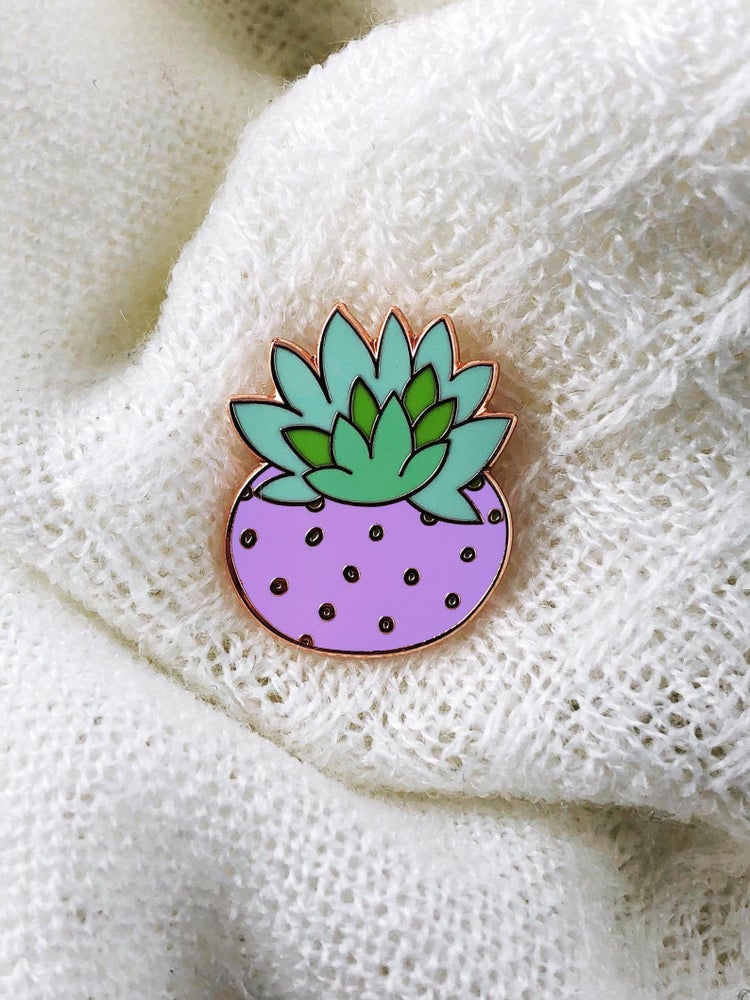 Cactus Succulent Enamel Pin Set