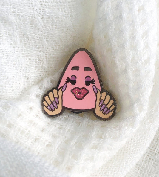 Sassy Pat Enamel Pin