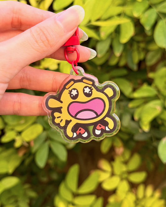 Orange Fish Keychain