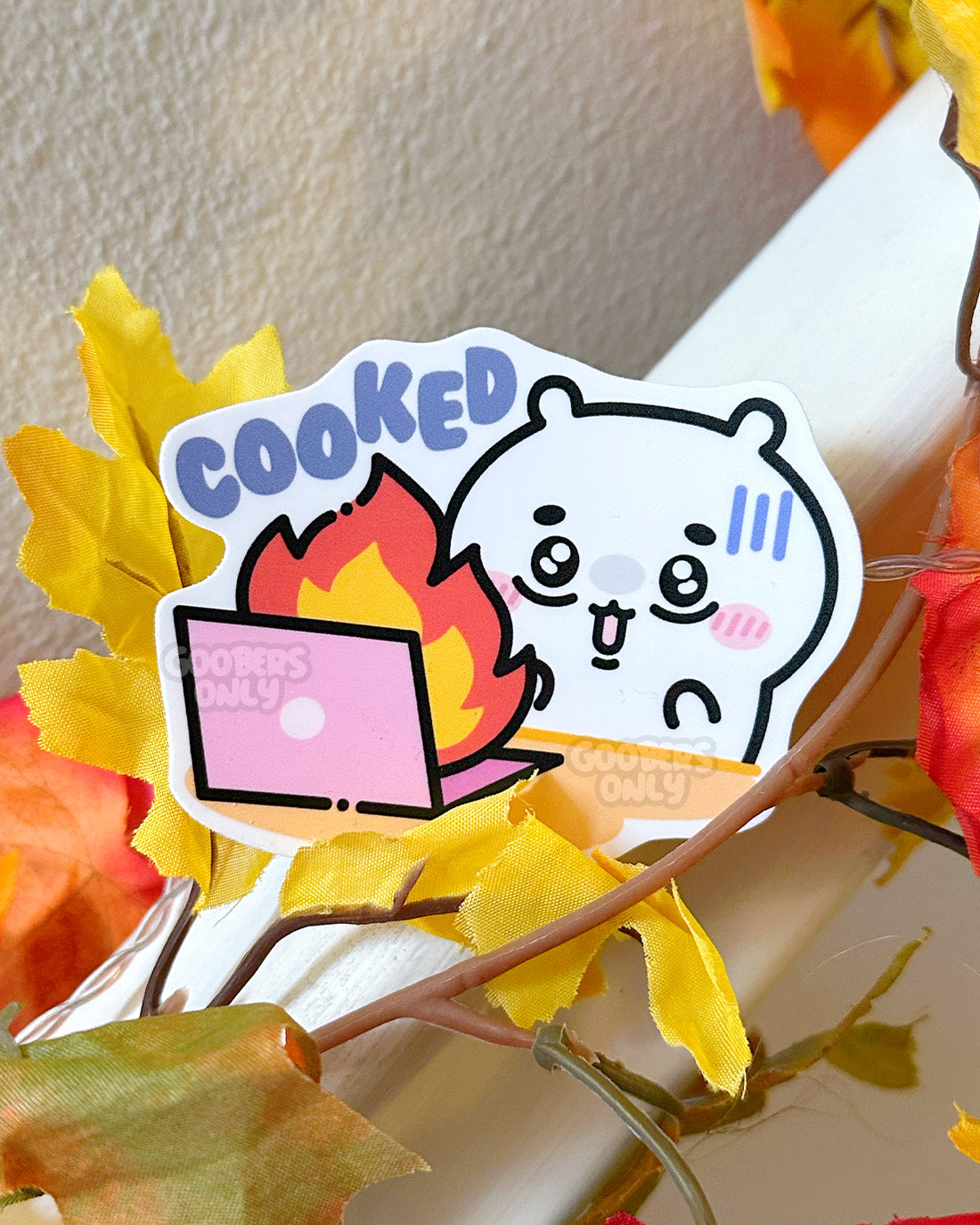 Chiika Cooked Sticker – goobersonly