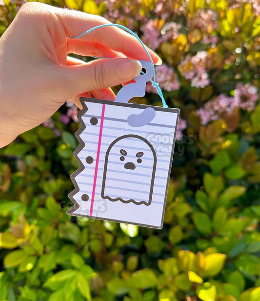 Floating Grocery List Air Freshener
