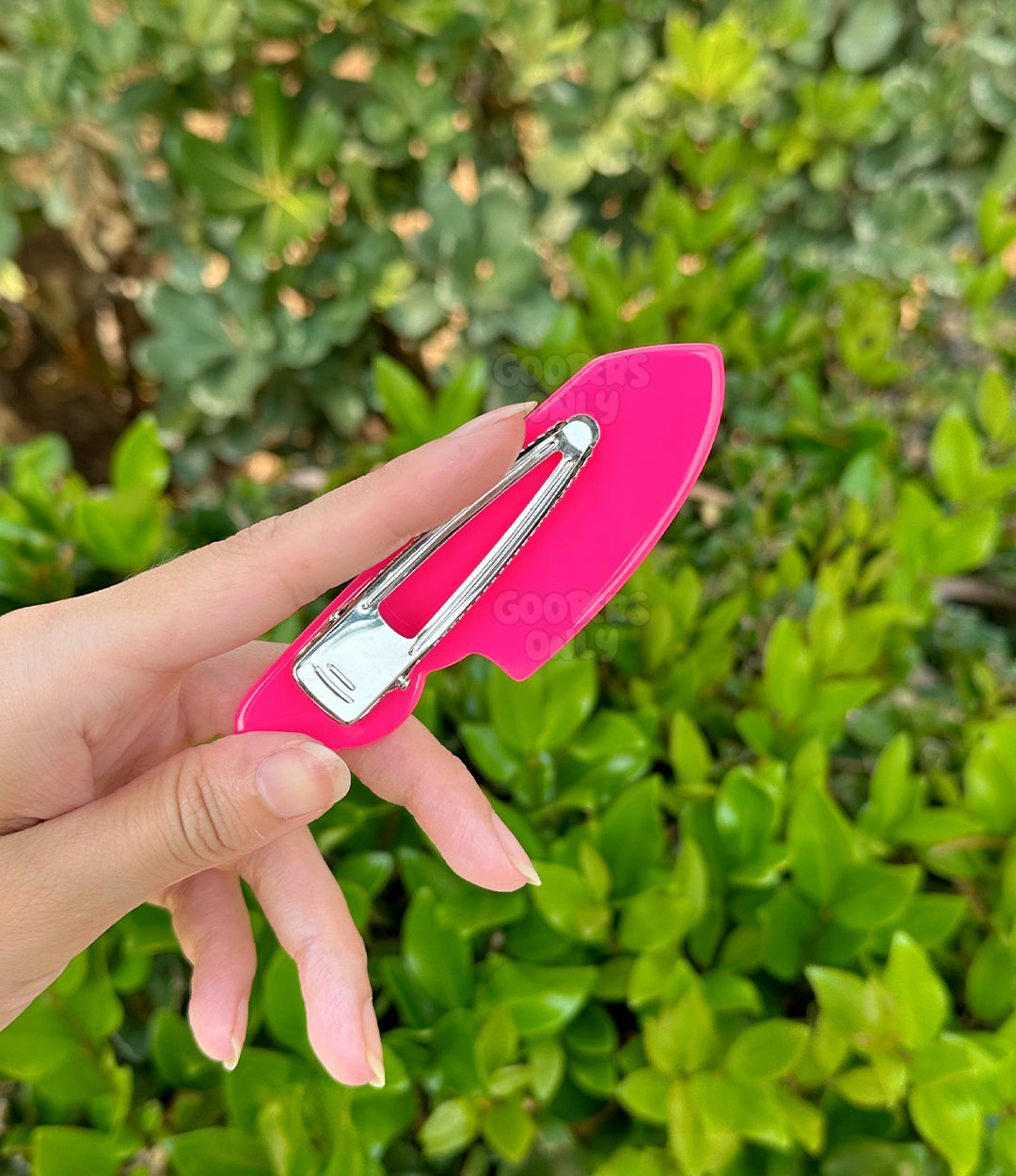 Pink Knife Hair Clip