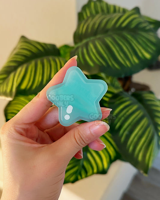 Star Hair Clip Blue