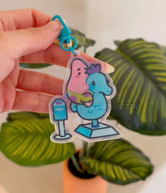No Thoughts Keychain