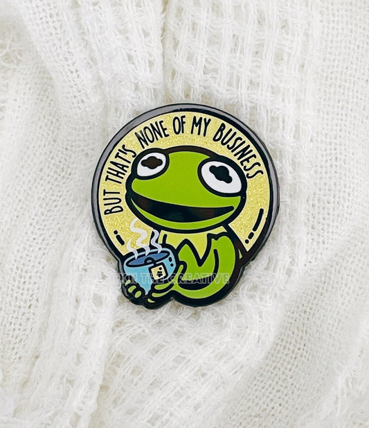 Spill the Tea Kermi Pin 🍵